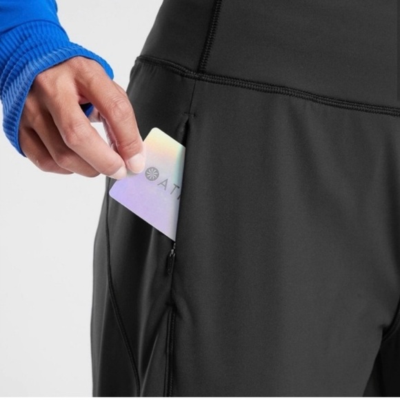 Athleta Rainier Mid Rise Joggers Black Size 3X - Picture 4 of 14